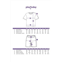 Комплект (Футболка+Шорты) PLAYTODAY, 986241