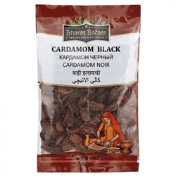 BHARAT BAZAAR Cardamom Elaichi Black Кардамон Черный 50г