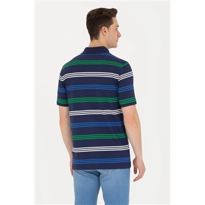 Erkek Lacivert Polo Yaka Tişört