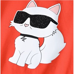 Хлопковая футболка KARL LAGERFEL*D ОРИГИНАЛ!