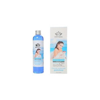 Минеральная пена для ванн увлажняющая с коэнзимом Q10 SRITANA 300 мл/Mineral bath brightening Q10 SRITANA 300 Ml
