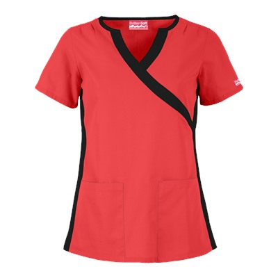 Butter-Soft Scrubs by UA™ Inset V-Neck Scrub Top