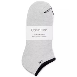 Calvin Klein Women's 6-Pk. Performance Cushion No-Show Socks
