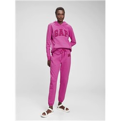 Gap Logo Joggers In Fleece hot magenta purple