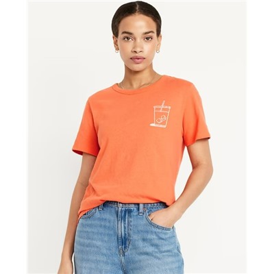 EveryWear Crew-Neck Graphic T-Shirt