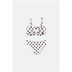 Dagi Beyaz Puantiye Bikini Takım 22SG37009GB_BY