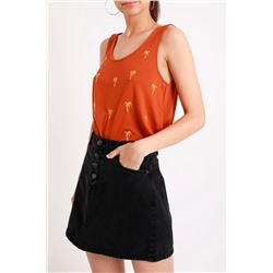 Camiseta de tirantes Marrón claro