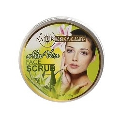 Скраб для лица с алоэ вера NATURE REPUBLIC 100грамм / NATURE REPUBLIC Aloe Vera face scrub 100 gr