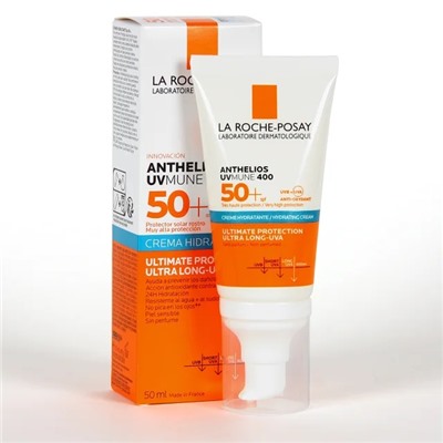 Увлажняющий крем La*** Roche Posay Anthelios UVMUNE 400 с SPF 50+ 50 мл