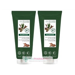 Klorane Cupuaçu Gel Douche Nutritif Ecore de Cèdre 2x200mlLot  × 2