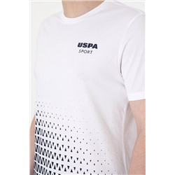Erkek Regular Fit Bisiklet Yaka Beyaz Tişört
