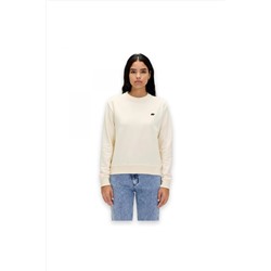 Bad Bear, 23.04.12.001 Basic Crewneck Kırık Beyaz Erkek Sweatshirt