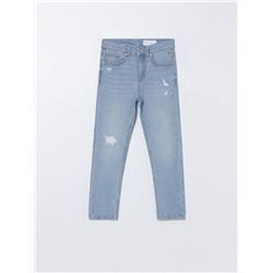 Ripped skinny jeans