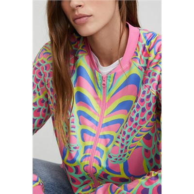 Chaqueta sudadera serpiente
