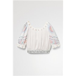 Blusa cropped