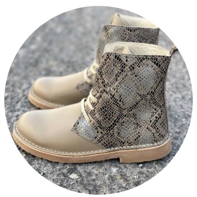 Ab. Zapatos 27025 serpiente · BEIG АКЦИЯ