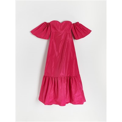 Schulterfreies Kleid