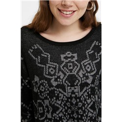 Jersey de galga fina estampado