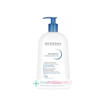 Bioderma Atoderm Crème de Douche Ultra Nourrissante 1 litre