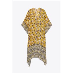 ZW COLLECTION PRINTED KAFTAN DRESS