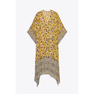 ZW COLLECTION PRINTED KAFTAN DRESS