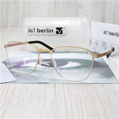 IB00053 - Оправа ic!Berlin Biswind M773 gold + футляр