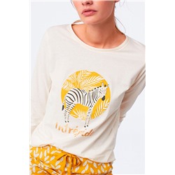 Camiseta Samia Crudo