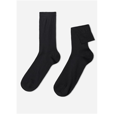 Kurze Herrensocken mit Fil d‘Ecosse