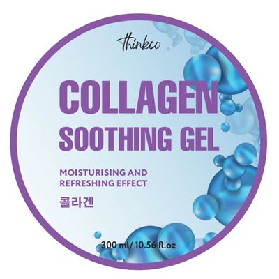 [THINKCO] Гель для лица и тела универсальный КОЛЛАГЕН Collagen Soothing Gel, 300 мл