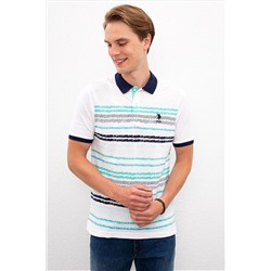 Erkek Mint Polo Yaka Tişört