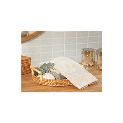 English Home Deluxe Pamuklu Low Twist El Havlusu 30x50 Cm Bej 10033979