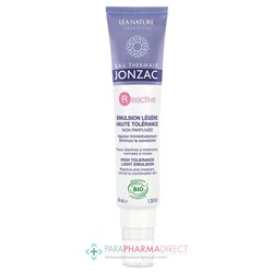 Eau Thermale Jonzac - Reactive - Emulsion Légère Haute Tolérance BIO 40ml