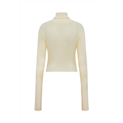Jersey de lana Crudo