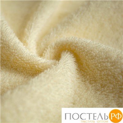 (1010) Полотенце Eleganta (Petek Crystal) 30х50 см Махра 390 г/м2, 1010 Молочный