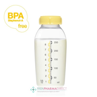 Medela Biberon 250ml + Tétine Taille M sans BPA