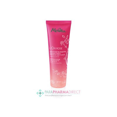 Melvita L'Or Rose - Gommage Silhouette - Lisse & Sublime - BIO 150ml