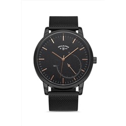 Aqua Di Polo 1987 Erkek Siyah Hasır Kol Saati Apwo000102 APWO000102