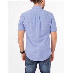 TEXTURED WEAVE SHORT SLEEVE SHIRT WITH POCKET