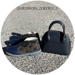 AB.Zapatos 4525 marino+Ab.Zapatos PELLE Peque (550) Negro АКЦИЯ