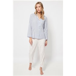 Camisa de pijama Azul claro