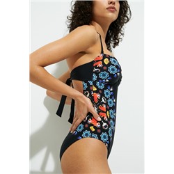 Bañador bandeau abisal