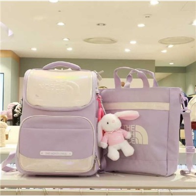 Классные комплекты для девочек и мальчиков  Рюкзак + сумка + игрушка со свистком   The North Fac*e