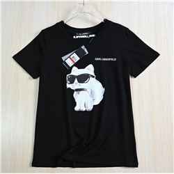 Хлопковая футболка KARL LAGERFEL*D ОРИГИНАЛ!