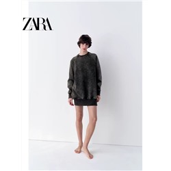 Новинка  Удлиненный свитшот ZARA Материал: основной-хлопок +полиэстер