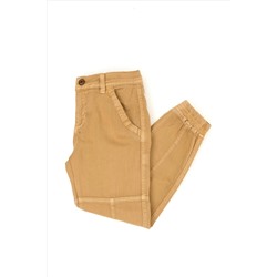 Erkek Çocuk Camel Kanvas Pantolon