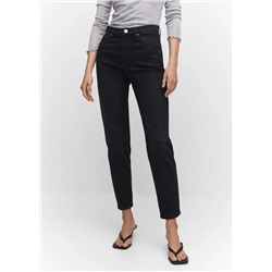 Jeans mom confort tiro alto -  Mujer | MANGO OUTLET España