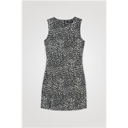 Vestido slim sin mangas