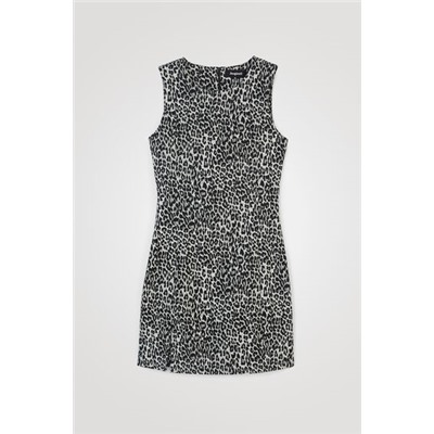 Vestido slim sin mangas
