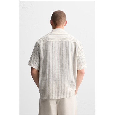 CAMISA ESTRUCTURA RAYAS