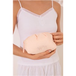 Neceser mediano nube nylon naranja